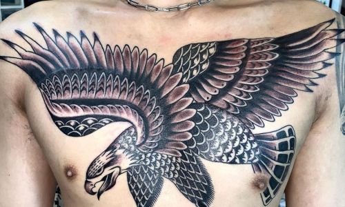 Traditional Chest Eagle