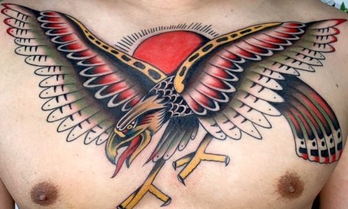 Traditional Chest Eagle