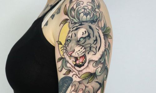 Neo Traditional Tiger
