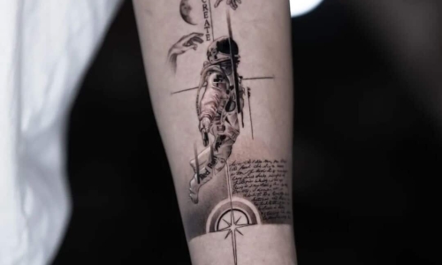 Realistic Astronaut