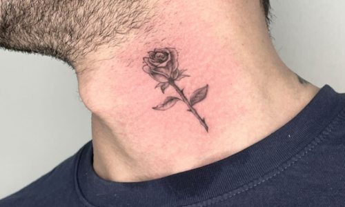 Flower Tattoo Men
