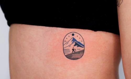 Minimal Nature Stamp