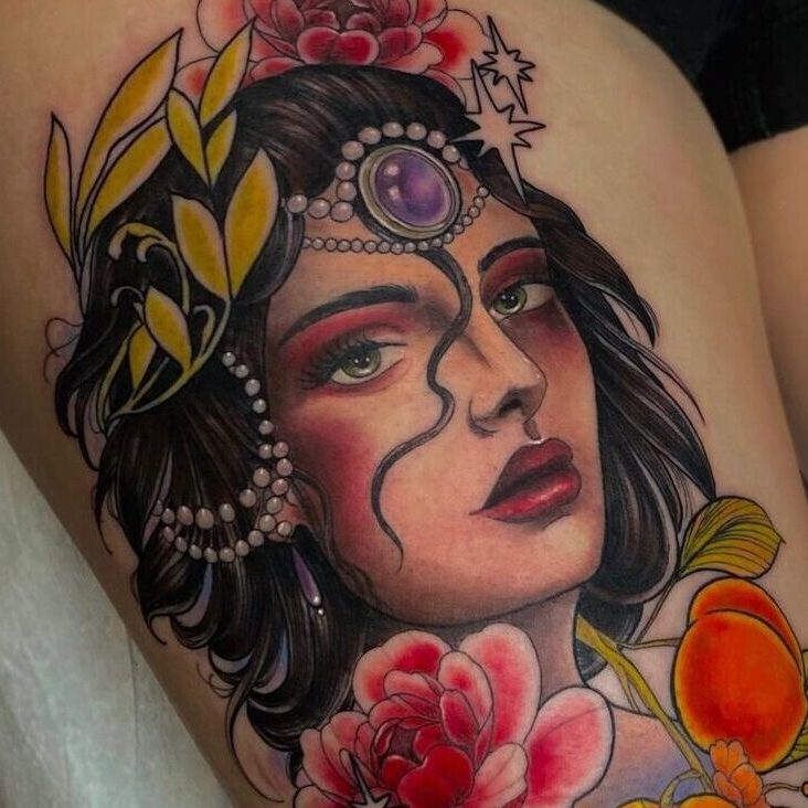 honorable_society_los_angeles-neo-traditional-woman